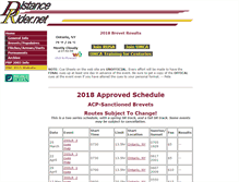 Tablet Screenshot of distancerider.net